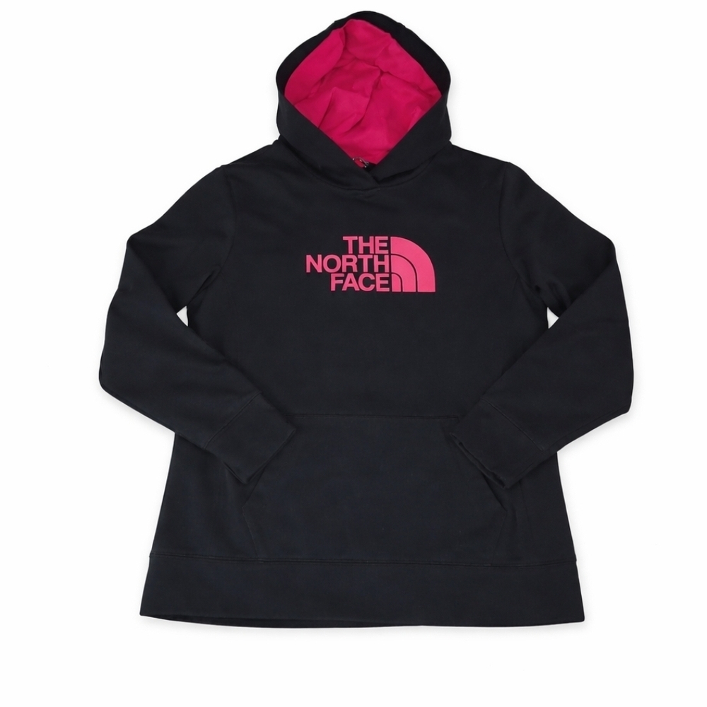 The North Face Black and Pink Hoodie